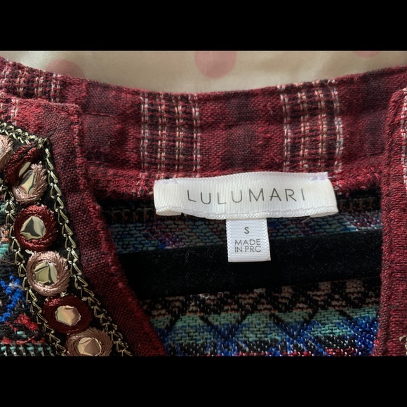 Colourful Embroidered Blouse - Picture 3 of 5